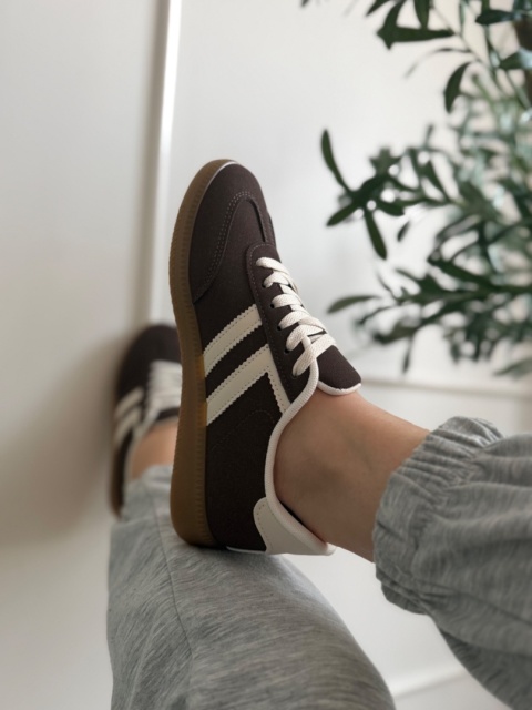 Brązowe trampki sneakersy Cocoa Street