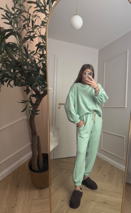 Komplet dresowy masełko pistacjowy dres
