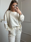 Komplet dresowy śmietanka masełko