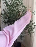 Marynarka różowa krótka oversize