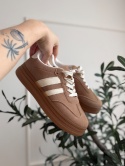 Sneakersy beżowe Soft Street na platformie